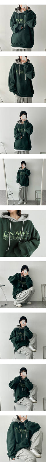 マークカラーフーディー / Mark Colored Hoodie