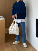 At Henry Neck Knit (9color) (6610405064822)