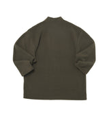 WARM-FLEECE HERITAGE CARDIGAN (Khaki) / ウォームフリースヘリテージカーディガン