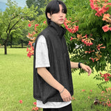 ハイネックデニムベスト / High neck denim vest