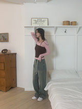 Liz Vintage Wide Denim Pants