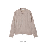 jermi two way zipper kara knit