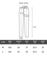 ツイストラインブラッシュデニムパンツ / Twist Line Brush Denim Pants