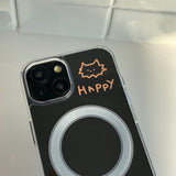 Orange - Happy DDongGoyang Magsafe Phone Case
