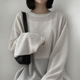 アンクボクシーニットウェアTシャツ / Ankboxy knitwear T-shirt