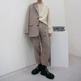 ダディ ベルト スラックス / SK Daddy Belt Slacks (Set Up / 3 colors)