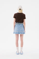 チェリートムボーイグラフィックTシャツ / CHERRY TOMBOY GRAPHIC T-SHIRT [BROWN]