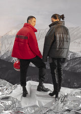 TST バック ロゴ パッド ジャケット　/ TST Back Logo Padded Jacket (4442350452854)