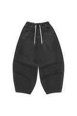 VENTIQUE ビッグバルーンワイドデニムパンツ