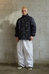 ロゴパッディングジャンパー/BSR2223FWJK007 BEARRABBIT LOGO PADDING JUMPER NAVY
