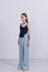 バンディングブートカットパンツ / banding bootcut pants