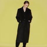 シングルブリーステッドテイラードコート / Single breasted tailored coat black