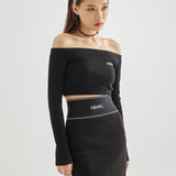 Signature Off Shoulder Black (6600759246966)
