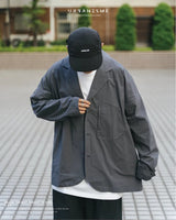 URBANISME by MODLAB Lightweight Gray-Blue suit Jacke
