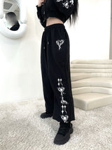 ハートスウェットパンツ/[High quality] 846. Heart sweat pt (2color)