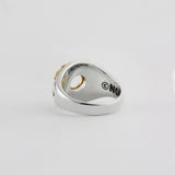 ドーナツリングシルバー925(18kゴールドプレイティドゥ )  / DONUT RNG SILVER925(18K GOLD PLATED) (6637085491318)