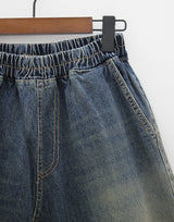 ビンテージデニムマクシスカート / Vintage Denim Maxi Skirt (Banding)