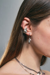 NO.328 [SILVER] STAR UNBALANCE EARRING