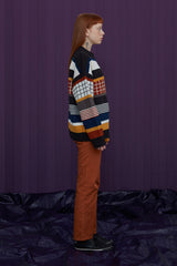 [SIGNATURE]マルチストライプニット / MULTI STRIPE KNIT (4526617198710)