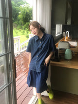 グラビティデニムシャツ