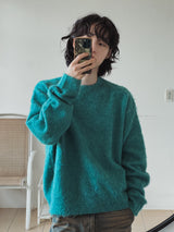シュガーアルパカヘアニット