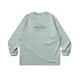 山岳シンボルポケット付きロングTシャツ