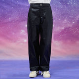 コーティングカッティングラインパンツ / Coating cutting line pants