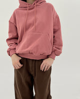 グリークブラッシュフーデッドTシャツ/Greek Brushed Hooded T-Shirt (3color)