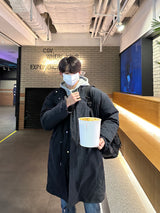 LMN ヒデンバンディングスリムフィットデニムパンツ / LMN Hidden Banding Slim Fit Denim Pants (blue)