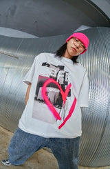 ラブシティTシャツ/love city tee_ white