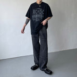 バックACDCショートスリーブTシャツ / BACK ACDC Short-sleeved T-shirt