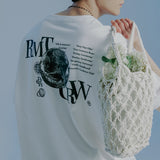 ユニバースアースTシャツ / UNIVERSE EARTH TEE SHIRT_WHITE