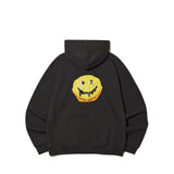 スマイルケーキプリントフーディ/SMILE CAKE PRINTING HOODIE CHARCOAL