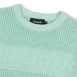 ベーシックロゴメッシュニット / BASIC LOGO MESH KNIT