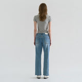 フロントスリットローデニム / FRONT SLIT LOW DENIM
