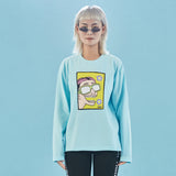 ぺーストプリント長袖Tシャツ / PACED (4498236440694)