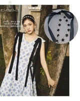 ミックスパールリボンタイチョーカー / mix pearl ribbon tie choker