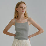 アンナ リブ スリーブレス / Anna ribbed sleeveless