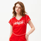 ドゥードゥルチェリースポーツノースリーブ / DOODLE CHERRY SPORTS SLEEVELESS [RED]