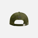 Wフラットキャップ / 'W' FLAT CAP (KHAKI/WASHED BLUE)