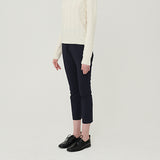 WAIST BANDING SLIM PANTS_BLACK (6657593704566)