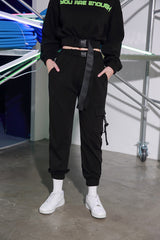 ベルテッドジョガーパンツ/BOT(7727) Belted Jogger Pants