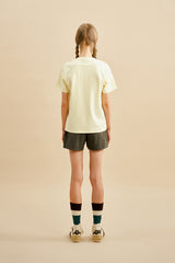 スモールチェリースタンダードTシャツ／SMALL CHERRY STANDARD T-SHIRT [LEMON]