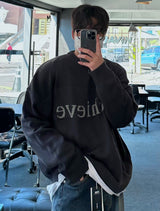 ドローダークブルーデニムパンツ / DROW DARK BLUE DENIM PANTS(ONE COLOR)