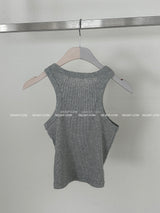 Four Seasons V-neck Cropped Sleeveless