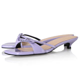 Y.01 Jane Candy Kitten Mules / YY20S-S44 / Lilac (6550174236790)