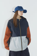 ワイドジャケット/BSR2223FWJK056 MCS WIDE JACKET NAVY BROWN