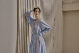 ミシックドレス/MYTHIC DRESS_BLUE GRAY