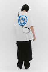ロゴスマイリーTシャツ/LOGO&SMILEY TEE (4452359962742)
