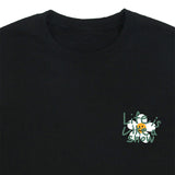 Drawing Letter Flower Smile Sweatshirt_Green Logo